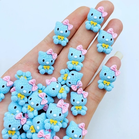 Cotton candy beary kitty 💗💙 - Picture 5 of 6